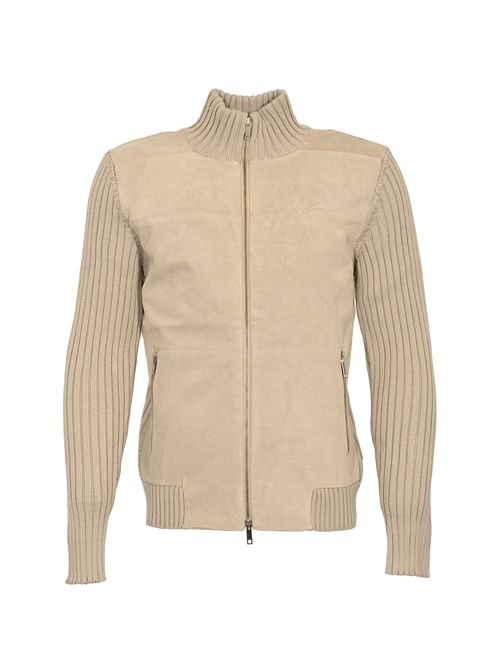 Giacca in suede e maglia DANIELE FIESOLI | DF 01360010